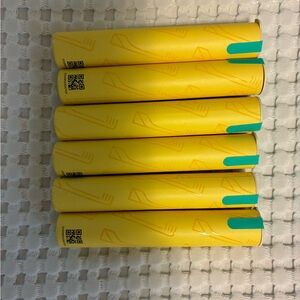 Six Quip Toothbrush Heads - kids sized